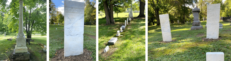 Cemetery Restoration_Burroughs After Collage