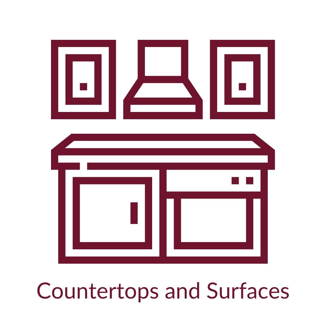 Countertops and Surfaces Icon