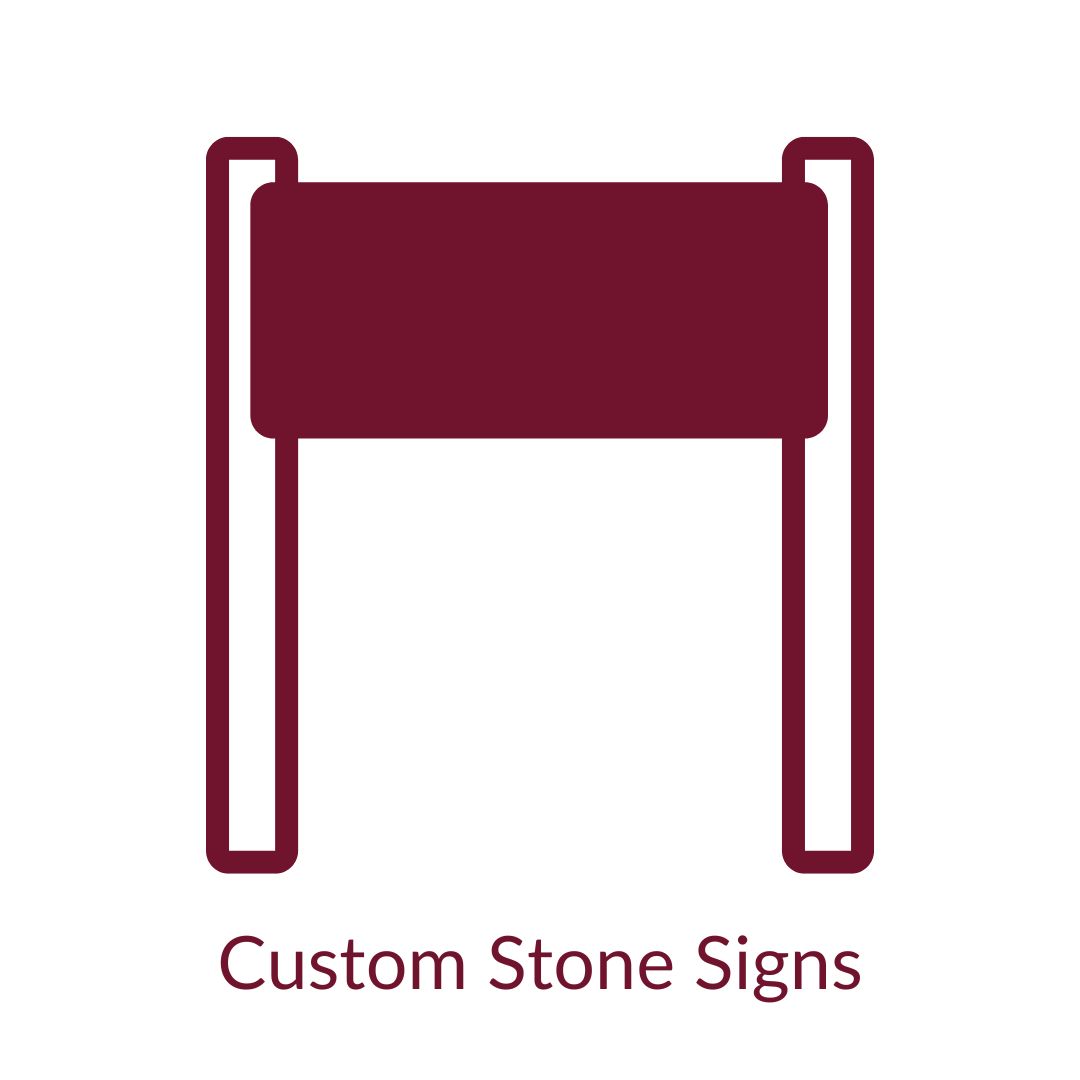 Custom Stone Signs Icon